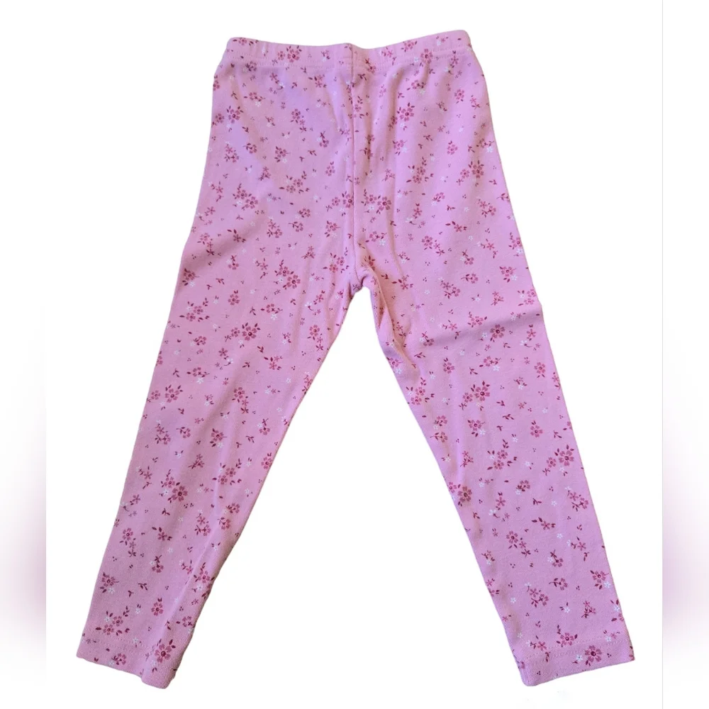 Vintage Y2K (2001) Gymboree pink floral leggings pants